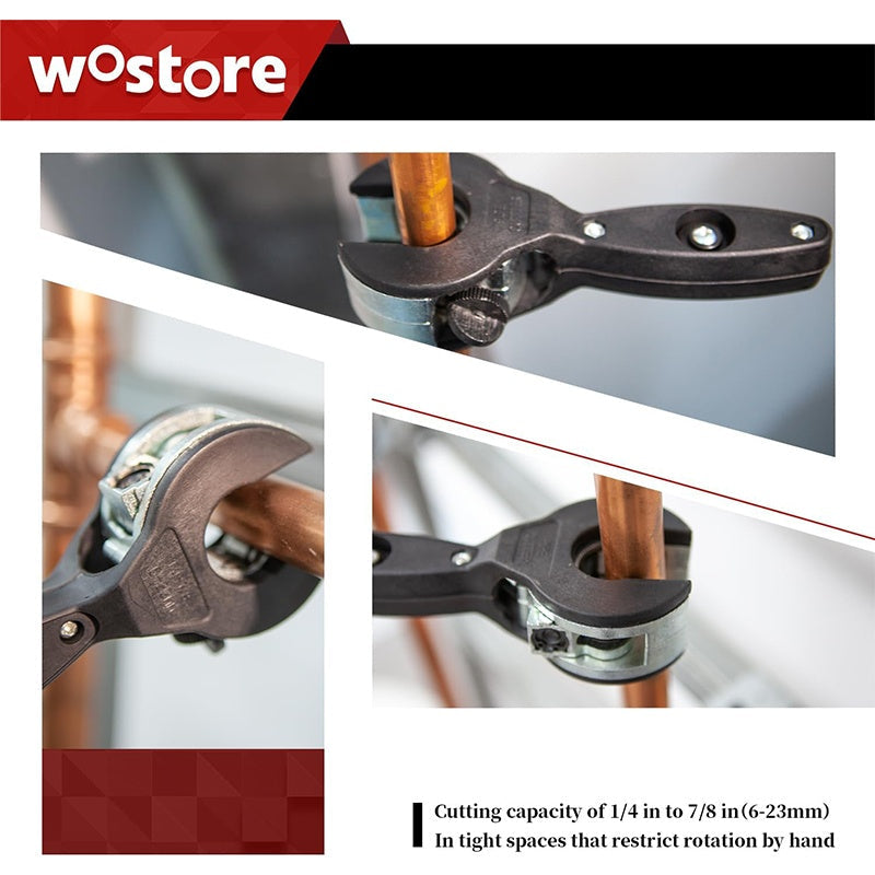 🔥Hot Sale 🔥Essential tools for the home🛠️ 3-Piece Ratcheting Tubing Cutter Set🔧