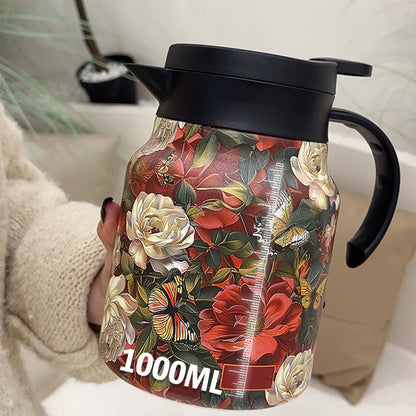 ⏳Time-Limited Special⏰Insulated Teapot with Strainer – Brew whole leaf tea freely – Stays hot for hours, pours perfectly – your quiet moment companion 🍂☕