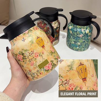 ⏳Time-Limited Special⏰Insulated Teapot with Strainer – Brew whole leaf tea freely – Stays hot for hours, pours perfectly – your quiet moment companion 🍂☕