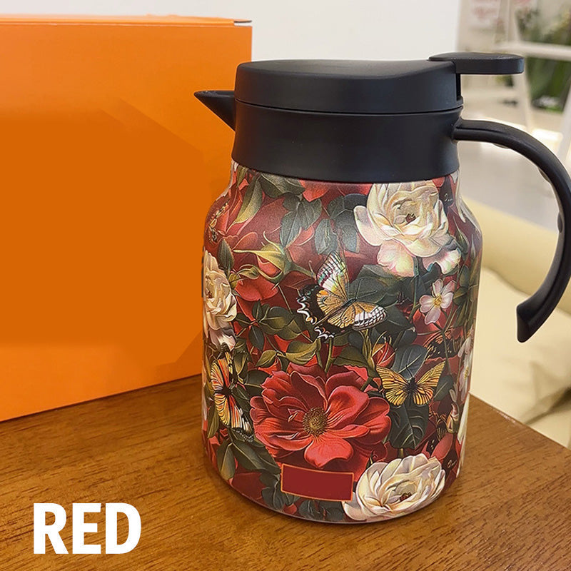 ⏳Time-Limited Special⏰Insulated Teapot with Strainer – Brew whole leaf tea freely – Stays hot for hours, pours perfectly – your quiet moment companion 🍂☕