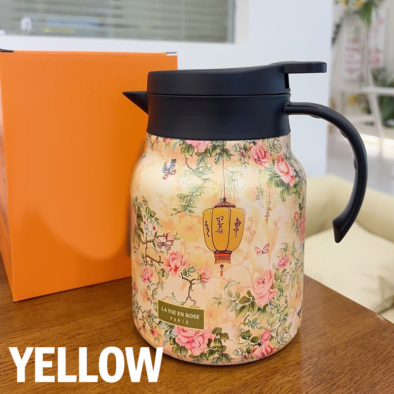 ⏳Time-Limited Special⏰Insulated Teapot with Strainer – Brew whole leaf tea freely – Stays hot for hours, pours perfectly – your quiet moment companion 🍂☕
