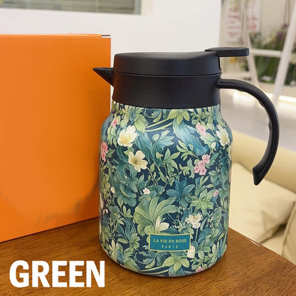 ⏳Time-Limited Special⏰Insulated Teapot with Strainer – Brew whole leaf tea freely – Stays hot for hours, pours perfectly – your quiet moment companion 🍂☕