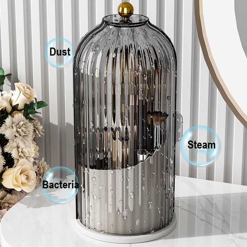 🌸 50% OFF NOW! 🌸 Sliding Lid Toothbrush Organiser – A Neat Little Home for Your Brushes. Wall-Mounted, Dustproof & Perfect for Small British Bathrooms & En-Suites 🏠