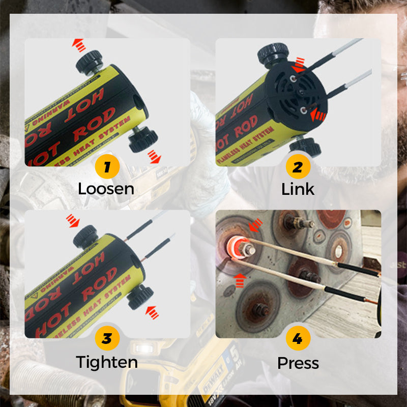 🔥Magnetic Induction Heater Kit - 1100W Induction Heat Bolt Removal Tool🔥