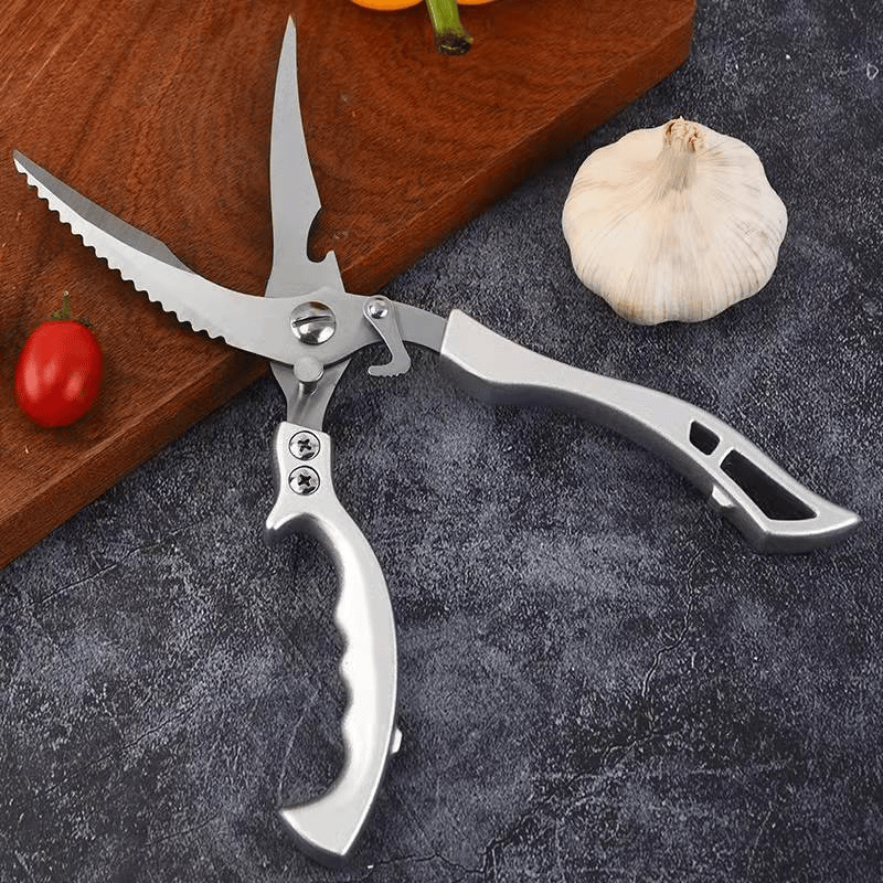💎 -50% ON POWERFUL BONE SCISSORS! 💎 Multi-Functional Sharp Shear for Kitchen & Outdoor Use ✨