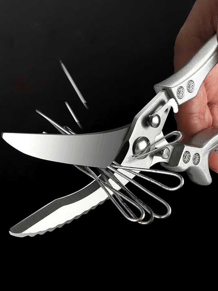 💎 -50% ON POWERFUL BONE SCISSORS! 💎 Multi-Functional Sharp Shear for Kitchen & Outdoor Use ✨