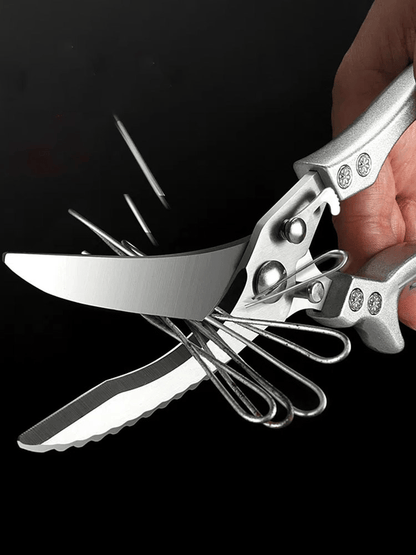 💎 -50% ON POWERFUL BONE SCISSORS! 💎 Multi-Functional Sharp Shear for Kitchen & Outdoor Use ✨