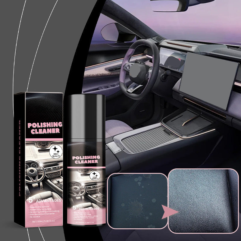 🥳2026 HOT SALE🥳💞50K+ SOLD!🚗✨50% OFF! All-in-One Car Cleaner Wax. Effortless application brings back deep gloss & protection against rain. 🛡️💦
