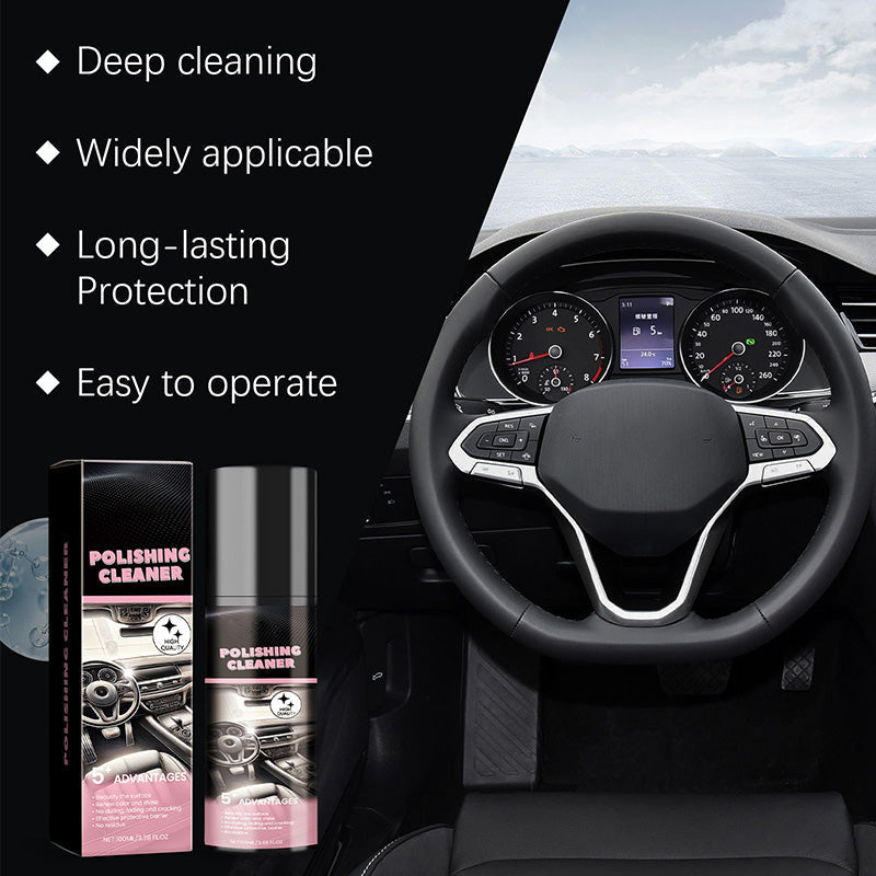 🥳2026 HOT SALE🥳💞50K+ SOLD!🚗✨50% OFF! All-in-One Car Cleaner Wax. Effortless application brings back deep gloss & protection against rain. 🛡️💦