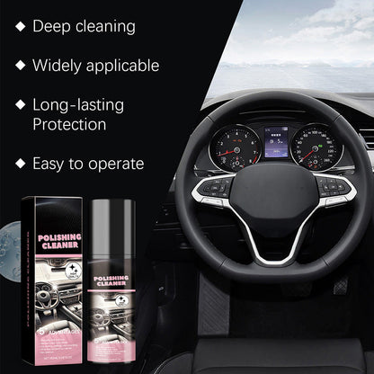 🥳2026 HOT SALE🥳💞50K+ SOLD!🚗✨50% OFF! All-in-One Car Cleaner Wax. Effortless application brings back deep gloss & protection against rain. 🛡️💦