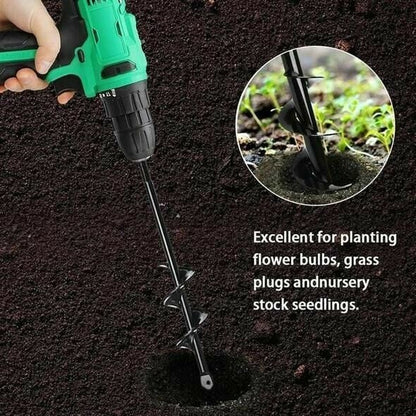 🎁Hot Sale 50% OFF⏳Easy Gardening Auger Spiral Drill Bit🌱