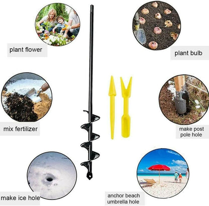 🎁Hot Sale 50% OFF⏳Easy Gardening Auger Spiral Drill Bit🌱