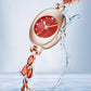 Womne's Colored Zircon Bracelet Watch