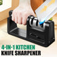 4-in-1 Stone Sharpener with Hang Hole