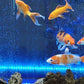 LED Aquarium Colorful Air Bubble Light