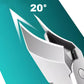 Anti-Splash Slant Edge Nail Clipper 3-Piece Set（🔥50% Off  & ✈️Free Shipping✈️）