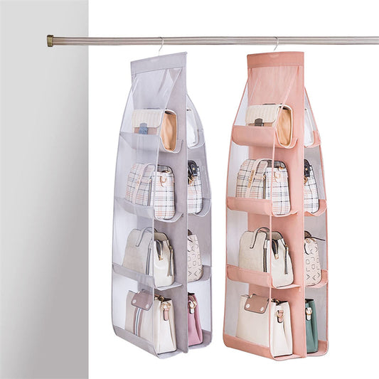 Dustproof, Hanging Handbag Organizer – Foldable and Washable