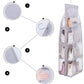Dustproof, Hanging Handbag Organizer – Foldable and Washable