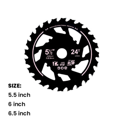Sharp Durable Alloy Saw Blades for Wood