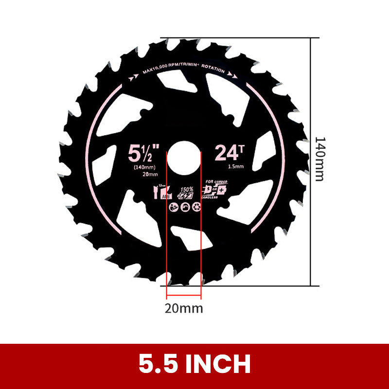 Sharp Durable Alloy Saw Blades for Wood
