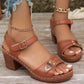 Women's Chunky Heel Sandals