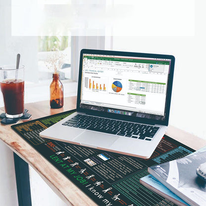 🔥Limited time 50% off🔥Stain-Resistant Anti-Slip Shortcut Desk Pad for Office