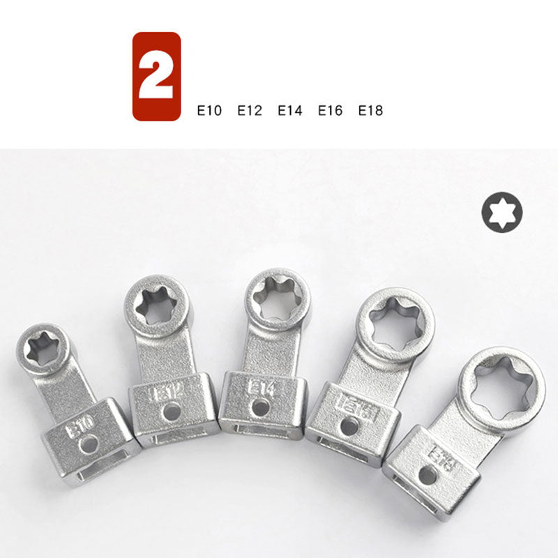 15 Piece Portable Replaceable Head Belt Wrenches Set 🔥50% Off  & ✈️Free Shipping✈️