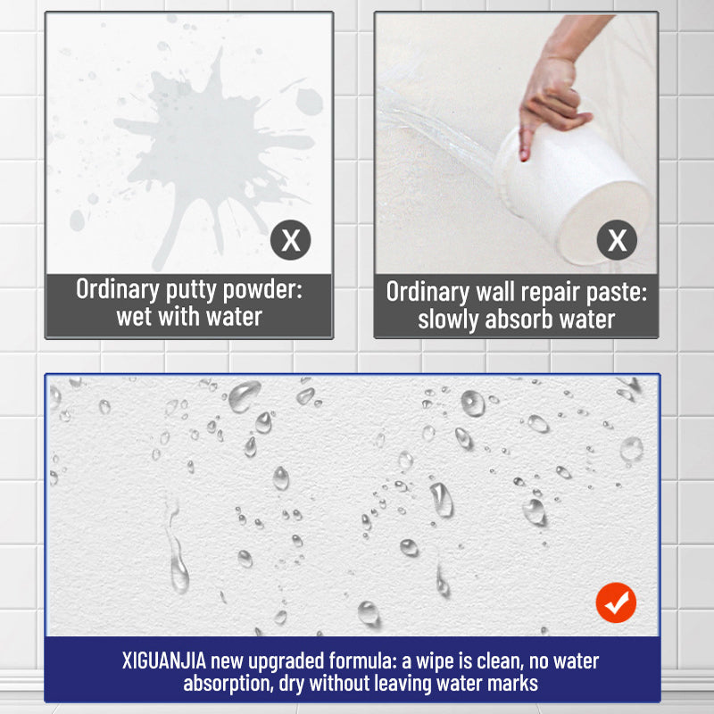 Waterproof & Mildew-Resistant Wall Repair Paste
