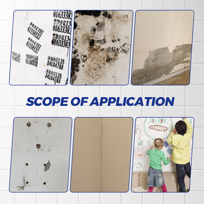 Waterproof & Mildew-Resistant Wall Repair Paste