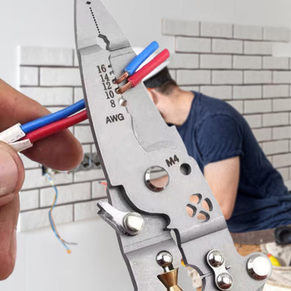🔥50% Off 12-in-1 Multi-Function Folding Wire Stripper
