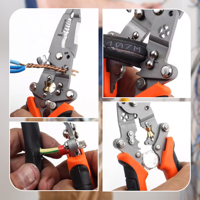 🔥50% Off 12-in-1 Multi-Function Folding Wire Stripper