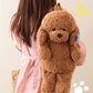 Teddy Puppy Plush Backpack