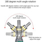14-in-1 Multi-function Multi-angle Ratchet Screwdriver Set