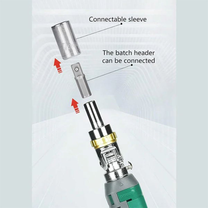 14-in-1 Multi-function Multi-angle Ratchet Screwdriver Set