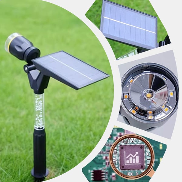 🔥Hot Sale - 49% OFF🔥Solar Garden Spotlight-Wall Mounted & Ground Insert
