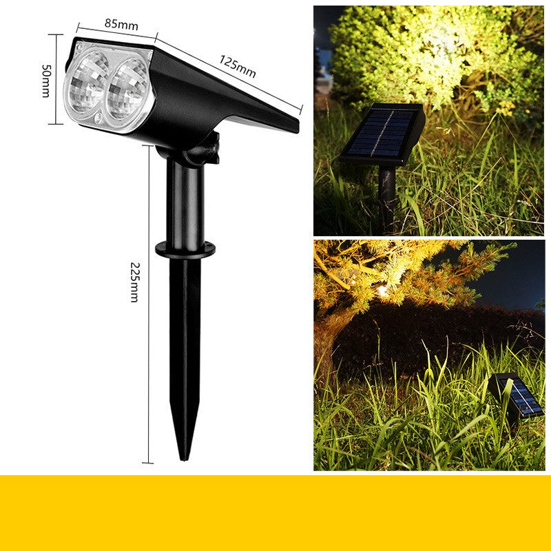 🔥Hot Sale - 49% OFF🔥Solar Garden Spotlight-Wall Mounted & Ground Insert