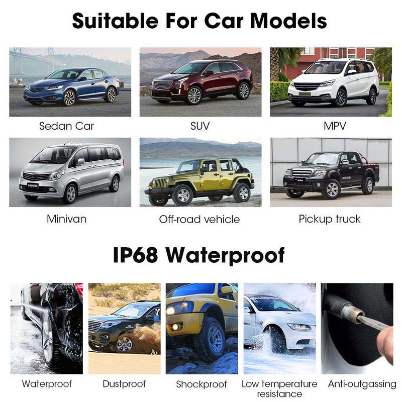 🚗Wireless Tire Pressure Monitoring System (TPMS) for Automobiles