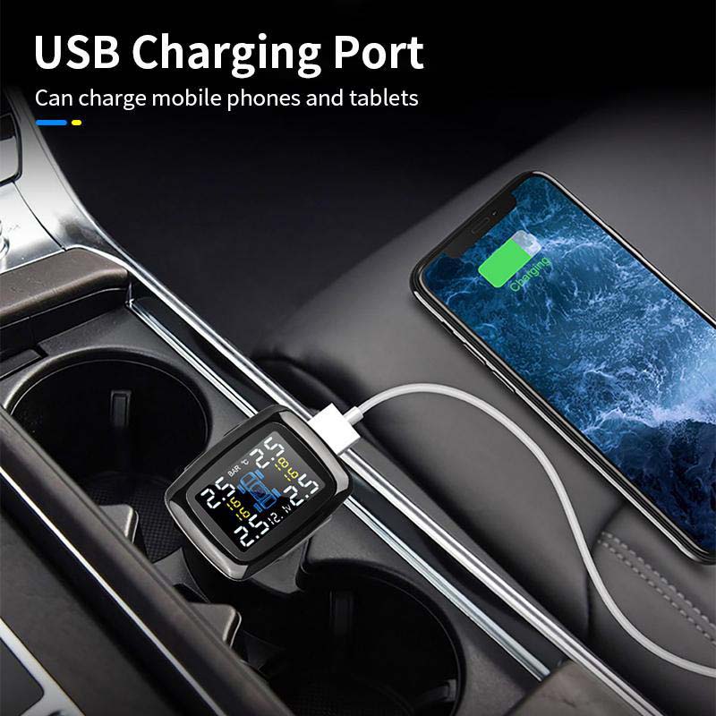 🚗Wireless Tire Pressure Monitoring System (TPMS) for Automobiles