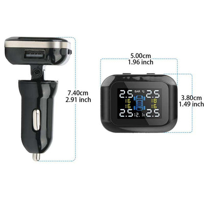 🚗Wireless Tire Pressure Monitoring System (TPMS) for Automobiles