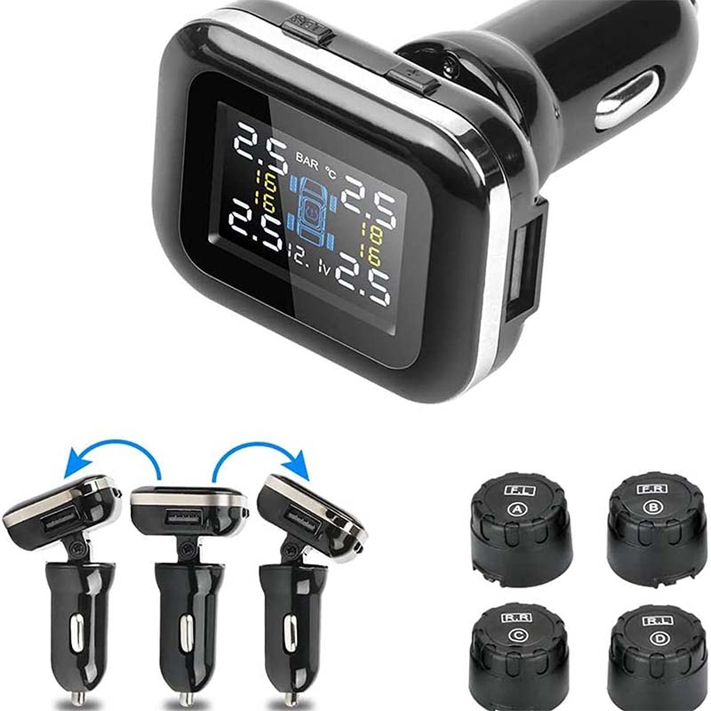 🚗Wireless Tire Pressure Monitoring System (TPMS) for Automobiles