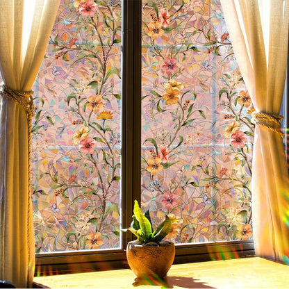 👍️Buy 2 Get 1 Free👍️🍃 Static Patterned Window Sticker