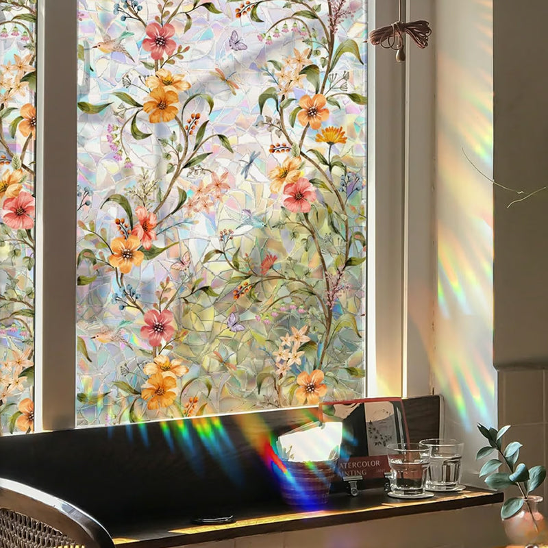 👍️Buy 2 Get 1 Free👍️🍃 Static Patterned Window Sticker
