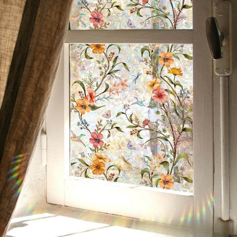 👍️Buy 2 Get 1 Free👍️🍃 Static Patterned Window Sticker