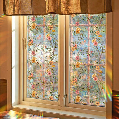 👍️Buy 2 Get 1 Free👍️🍃 Static Patterned Window Sticker