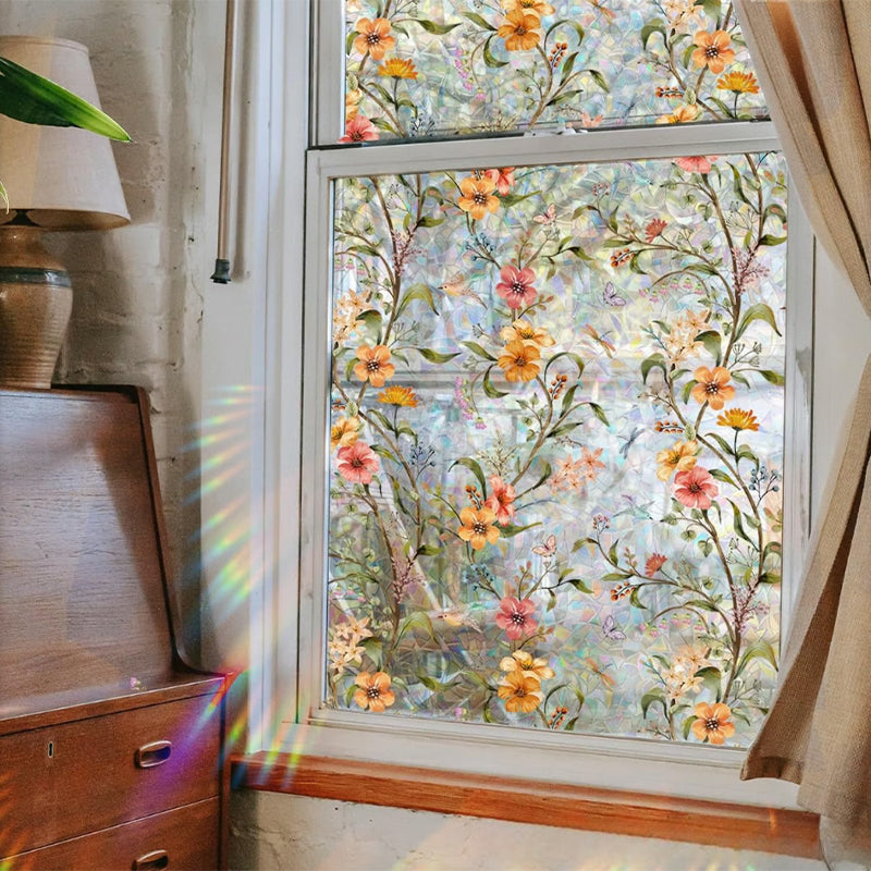 👍️Buy 2 Get 1 Free👍️🍃 Static Patterned Window Sticker