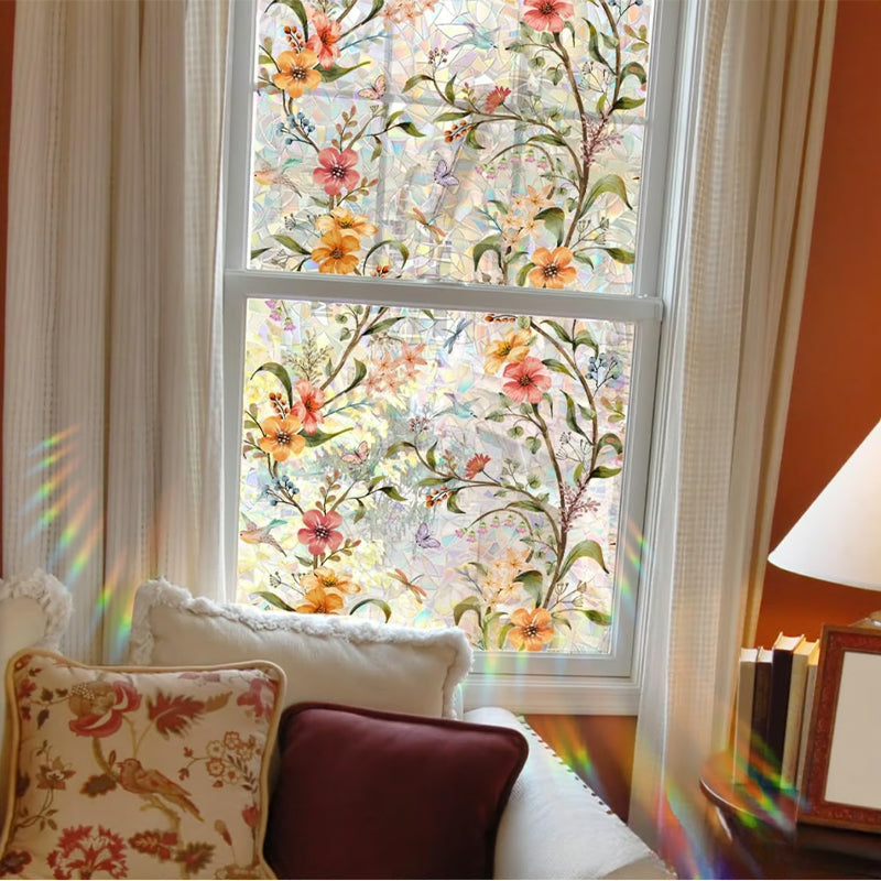 👍️Buy 2 Get 1 Free👍️🍃 Static Patterned Window Sticker