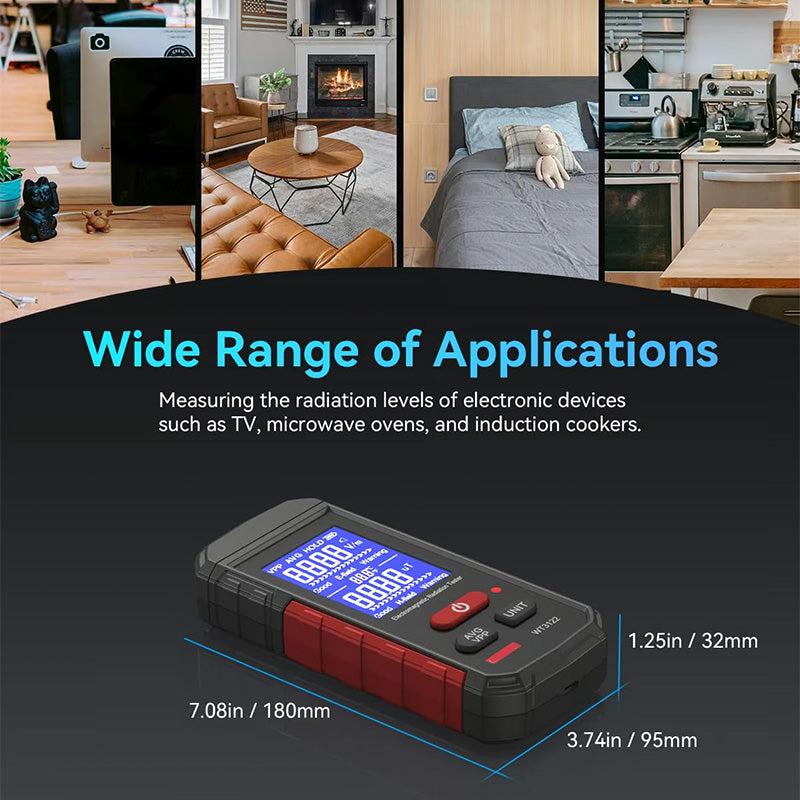 🔥EMF Radiation Meter