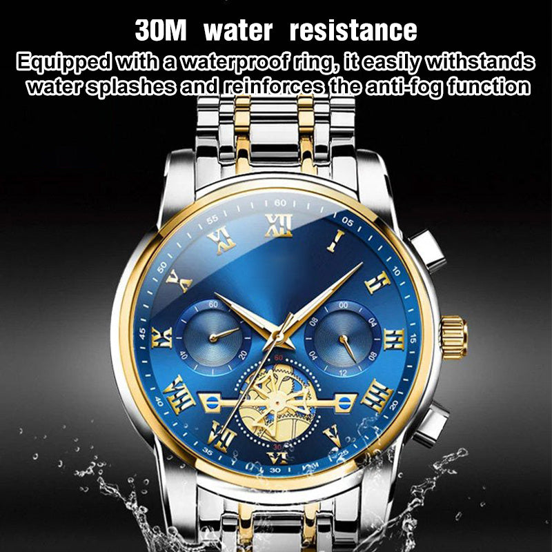 ⌚Luxury Design Dodecagon Quartz Watch New Multifunctional Men's Wristwatch🎉FREE SHIPPING