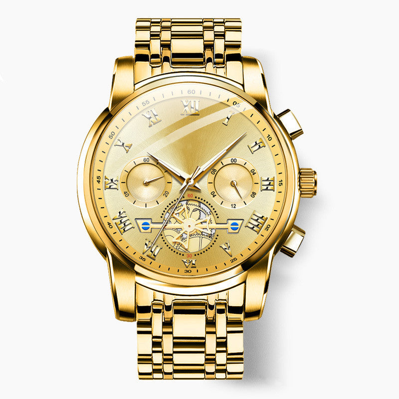 ⌚Luxury Design Dodecagon Quartz Watch New Multifunctional Men's Wristwatch🎉FREE SHIPPING