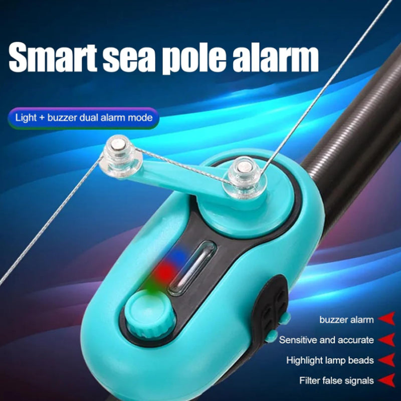 Fishing Bite Alarm with Sound & LED Indicator